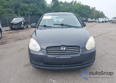 2008 Hyundai Accent Gls z USA, uszkodzony, nr VIN KMHCN46CX8U182913